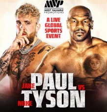 Mike Tyson vs Jake Paul 11/15/2024